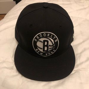 Brooklyn Nets New Era Fitted Hat (Size 7.5)